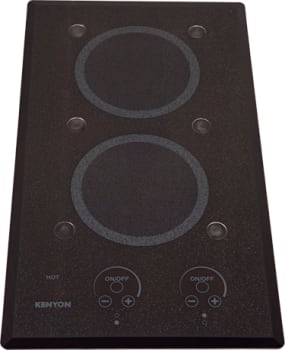 Kenyon Lite-Touch Series B40576PUPS - 21 Inch Electric Cooktop with 2 Elements