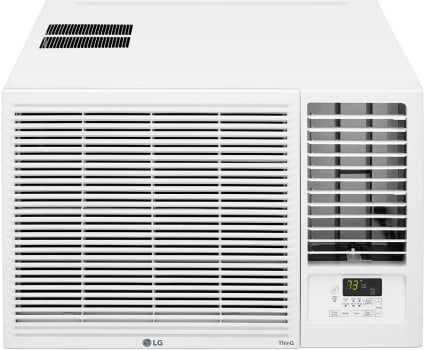 LG LW1821HRSM 18,000 BTU Smart Window Air Conditioner with 12,000 Heating  BTU, 1000 Sq. Ft. Cooling Area, ThinQ® Technology, Quiet Operation, 24-hour  On/Off Timer, Multiple Fan Speeds, Auto Restart, Remote Control Included,