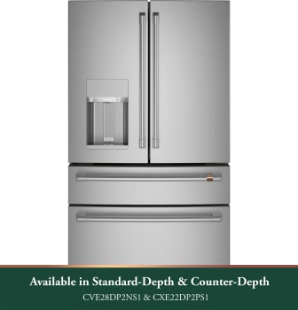 Cafe CVE28DP2NS1 - . Smart 4-Door French Door Refrigerator