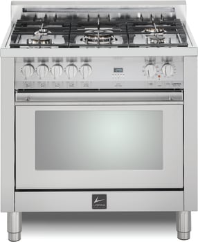 LOFRA Maestro MXSS36M0G500 - Maestro 36 Inch Stainless Steel Dual-Fuel Range with Stainless Steel Trim