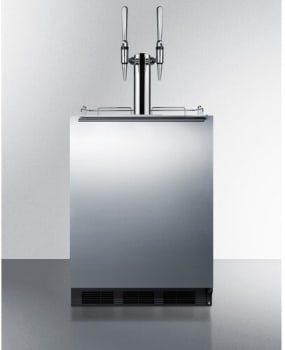Summit Commercial Series SBC58BLBIADANCFTWIN - Summit 24 Inch Commercial Built-In Cold Brew Coffee Dispenser