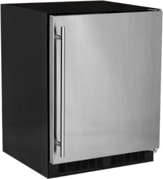 Marvel 24-in Outdoor Built-In Refrigerator Freezer - Stainless Steel Stainless Steel MORF224SS31A