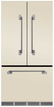 Aga Melfdr23ivy 36 Inch Counter Depth French Door Refrigerator With Temperature Controlled Drawer Tri Level Organization Ice Water Filters Cantilever Glass Shelves Wine Rack Can Racks Star K Sabbath Mode Theater Lighting And 22 6 Cu