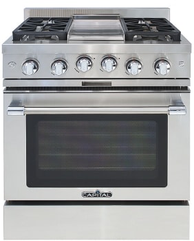 Capital Classic Chef MCR302G2N - 30 Inch Gas Range - Front View