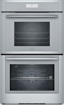 Thermador Masterpiece Series MEDS302WS - 30 Inch Double Steam Smart Electric Wall Oven with 7.3 cu. ft. Total Capacity in Front View