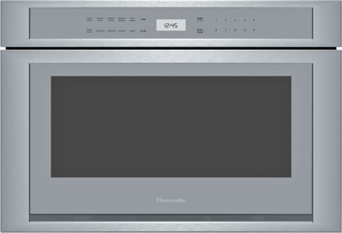 Thermador Md24ws 24 Inch Built In Microwave With 1 2 Cu Ft Flush Thermador Masterpiece Series Md24ws Front View
