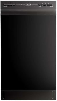 Midea MDF18A1ABB - 18 Inch Full Console Dishwasher