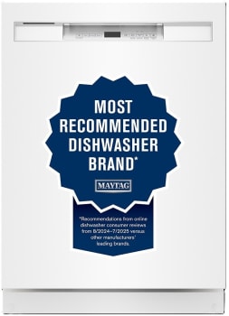 Maytag MDFS3924RW - 24 Inch Full Console Dishwasher
