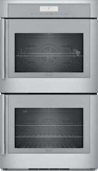 Thermador Masterpiece Series MED302RWS - 30 Inch Double Convection Smart Electric Wall Oven with 9 cu. ft. Total Capacity in Front View