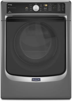 Maytag Med5100dc 27 Inch 7 4 Cu Ft Electric Dryer With 9 Dry Cycles 5 Temperature Settings Steam Wrinkle Control Rapid Dry Advanced Moisture Sensing And Energy Star Qualification Metallic Slate