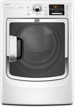 Maytag MED7000XW 27 Inch Electric Steam Dryer with 7.4 cu. ft
