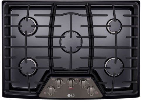 Lg Lcg3011bd 30 Inch Gas Cooktop With 5 Sealed Burners Superboil