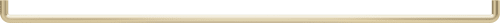 Zephyr MERAIL00SG - Satin Gold Accent Rail