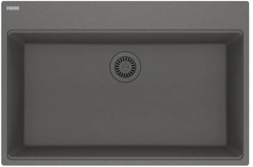 Franke Maris Series MAG61031SHG - 33 Inch Topmount Single Bowl Granite Kitchen Sink with 9 1/2 Inch Bowl Depth