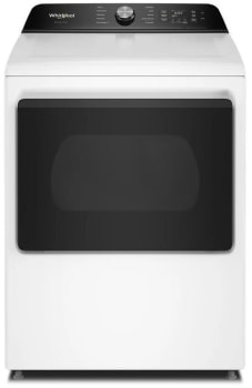 Whirlpool WED8509TW - 27 Inch Smart Electric Top Load Dryer with 7.5 cu. ft. Capacity