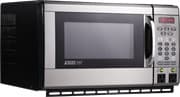 Microfridge Mfm7tps 0 7 Cu Ft Countertop Microwave Oven With 700 Watts Electronic Touchpad Controls Express Cook Settings Adjustable Volume And Safe Plug Charging Station Stainless Steel