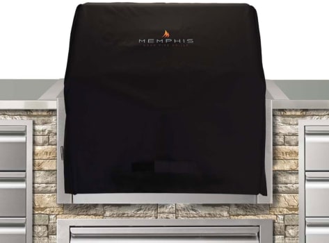 Memphis Grills MG3102009 - 30 Inch Black Polyester Grill Cover for Elevate ITC2 Built-In Pellet Grill