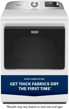 Maytag MGD6205RW - 27 Inch Extra Power Smart Gas Top Load Dryer with 7.4 cu ft. Total Capacity