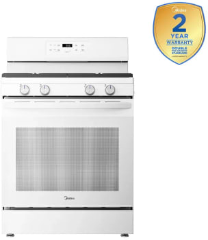 Midea MGR30S3AWW - 30 Inch Freestanding Gas Range