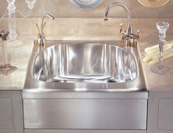 Franke MHX710 24 Inch Apron Front Single Bowl Stainless Steel ...