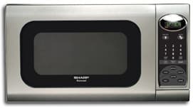 Sharp R405KS 1.4 cu. ft. Counter-Top Microwave Oven with 1100 Cooking ...