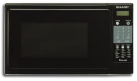 Sharp R230HK 0.8 Cu. Ft. 800 Watts Compact Microwave Oven: Black