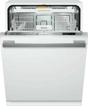 Miele G6785SCVI 24 Inch Fully Integrated Built In Dishwasher with 16 Place Setting Capacity 9 Wash Cycles 3 Options Silence Rating of 44 dBA 3D Cutlery Tray QuickIntenseWash AutoSensor Technology Wate...