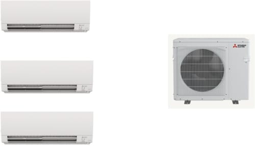 Mitsubishi 2 Zone Mini Split