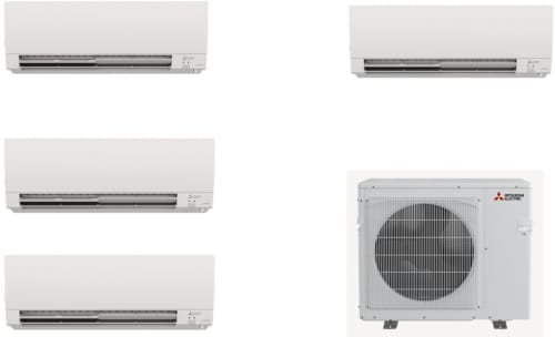 Mitsubishi Electric MIT42KMULTI4HEAD999918 - 42,000 BTU Multi Zone Mini Split System