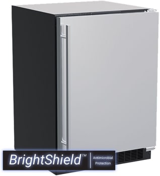 Marvel MLRE224SS81A - 24 Inch Marvel Refrigerator with BrightShield
