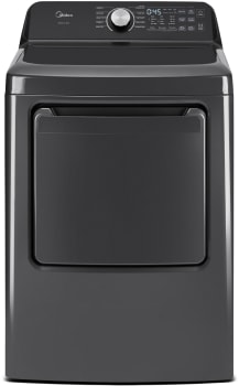 Midea MLTG45N4BMG - 27 Inch Gas Smart Dryer