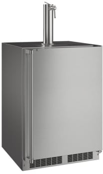 Marvel Outdoor Collection MOKR124SSC1A - 24 Inch Outdoor Built-In Beverage Dispenser in Angled View