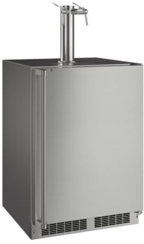 Marvel Outdoor Collection MOKR124SSD1A - 24 Inch Outdoor Built-In Beverage Dispenser in Angled View