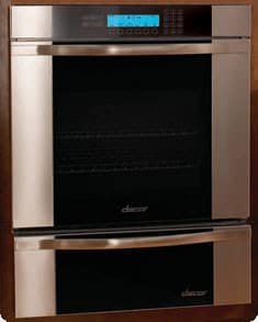 Dacor Mov130s 30 Inch Single Electric Wall Oven With 4 2 Cu Ft Self Cleaning Convection Oven Temperature Probe And Rapidheat Bake Broil Element Vertical Stainless Steel Trim