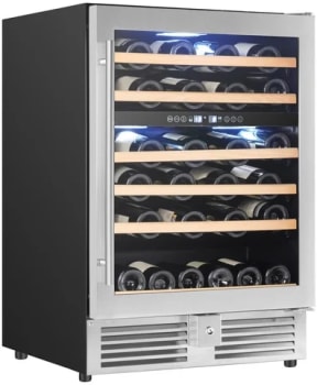 Avanti WCR496DS1 - 24 Inch Built-In Dual-Zone Wine Cooler