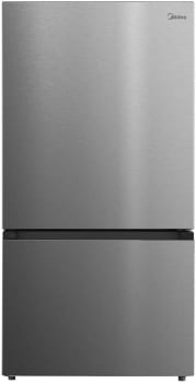 Midea MRB23D5AST - 33 Inch Counter-Depth Bottom-Freezer Smart Refrigerator