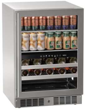 Marvel MRBD224SG31A - 24 Inch Dual-Zone Beverage Center