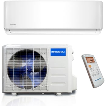 Mrcool Diy24hp230b25 23 000 Btu 20 Seer Energy Star Ductless Mini Split Ac And Heat Pump With 25ft Install Kit 230v