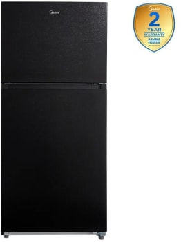 Midea MRT21D3BBB - 30 Inch Freestanding Top Freezer Refrigerator