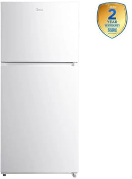 Midea MRT21D3BWW - 30 Inch Freestanding Top Freezer Refrigerator