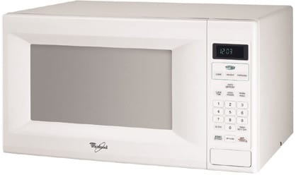 Toestand buffet Zeggen Whirlpool MT4155SPQ 1.5 cu. ft. Countertop Microwave Oven with 1200 Cooking  Watts, Sensor Cooking Cycles & Jet Start Control: White