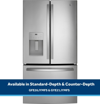 GE GYE21JYMFS - Counter-Depth French-Door Refrigerator