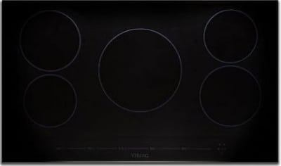 White 36 inch induction cooktop