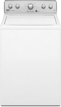 Maytag Mvwc425bw 27 Inch Top Load Washer With 3 8 Cu Ft Capacity 11 Wash Cycles Power Wash Cycle 5 Water Temperatures Water Level Sensor And Stainless Steel Drum