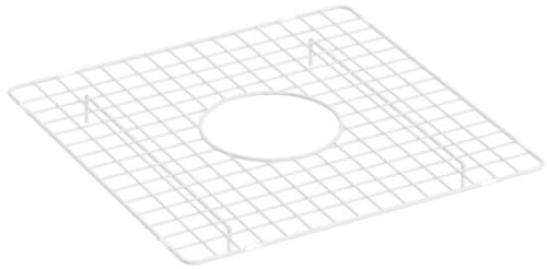 Rohl WSGMS3518WH - 15 Inch Wire Kitchen Sink Grid in White