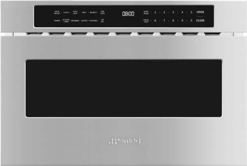 Smeg MWD24XU - 24 Inch Built-In Microwave Oven