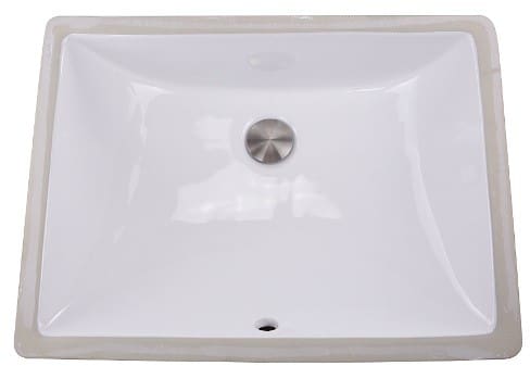 Nantucket Sinks Um18x13w 20 1 2 Inch Undermount Bathroom Sink With