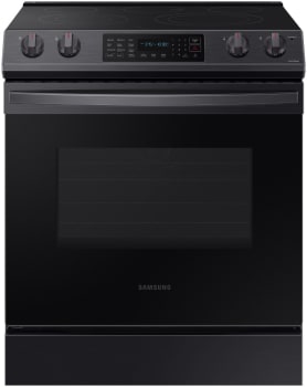 Samsung 6.3 Cu. ft. Slide-in Electric Range with Convection, Stainless Steel - NE63T8311SS