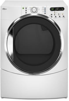 Amana Ngd7500vw 27 Inch Gas Dryer With 7 2 Cu Ft Capacity 9 Drying Cycles 6 Temperature Settings Accelercare System 4 Way Venting Wrinkle Shield Plus Electronic Controls And Quiet Dry Plus Noise Reduction