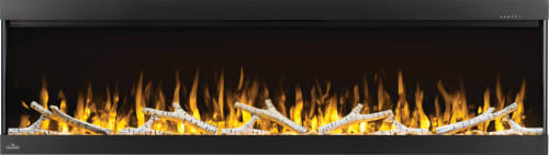 Napoleon NEFL60H3SV - Trivista™ Pictura 60 Inch Three-Sided Wall Hanging Electric Fireplace